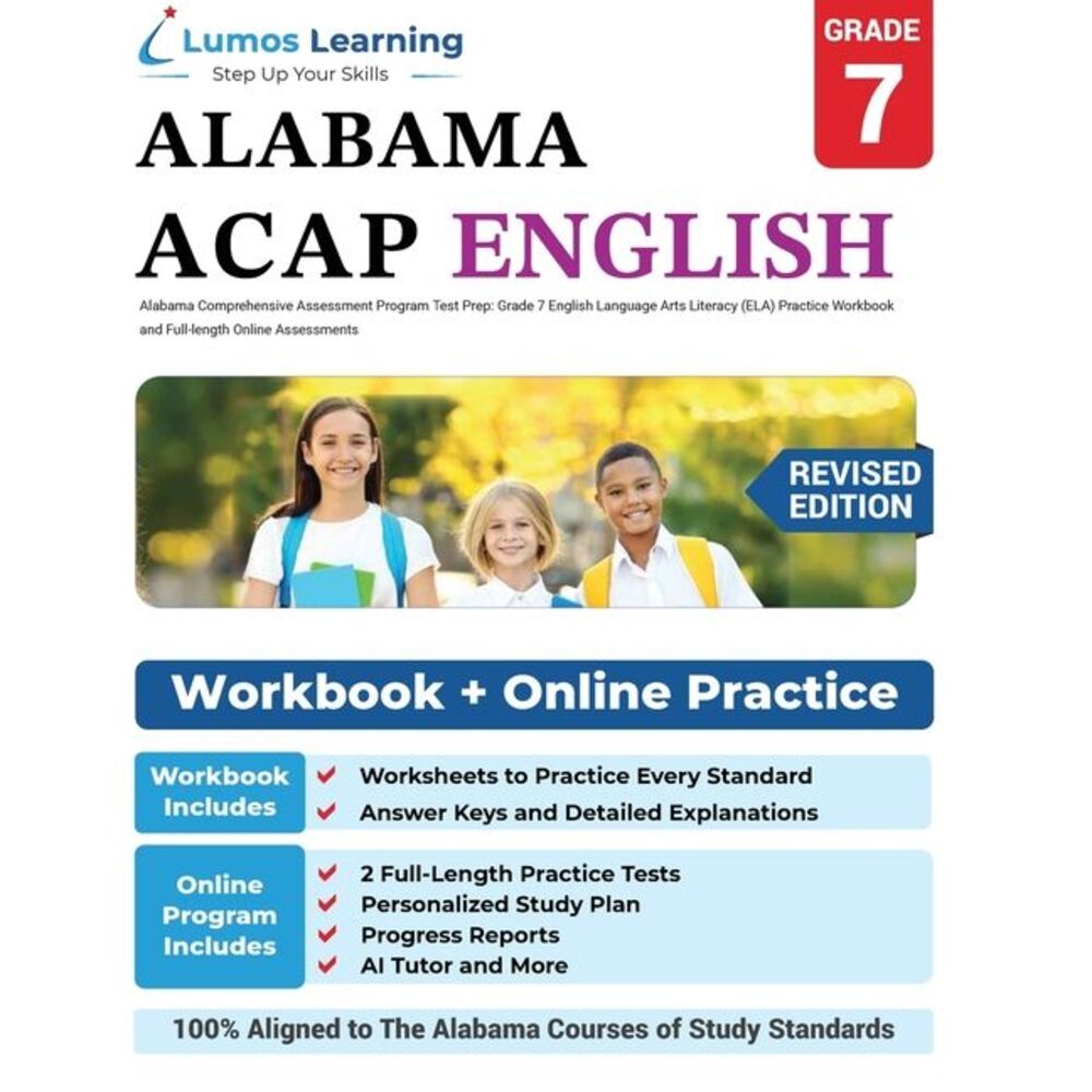 Alabama Comprehensive Assessment Program Test Prep: Grade 7 English Language Art